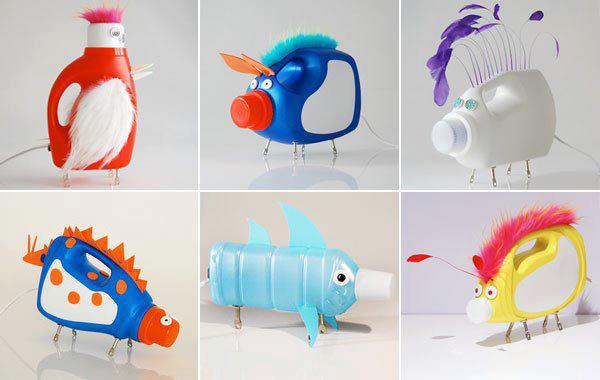 Ideias criativas para reaproveitar embalagens plásticas